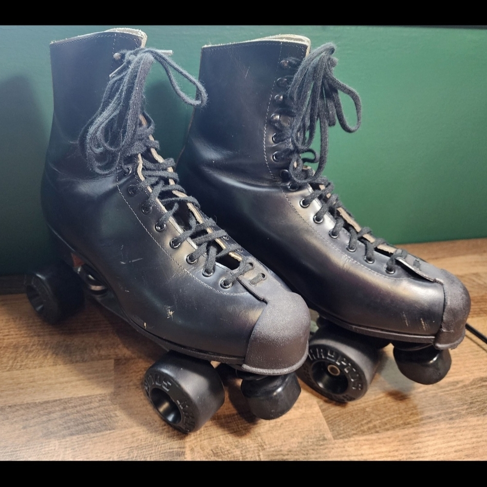 Classic Black Roller Skates